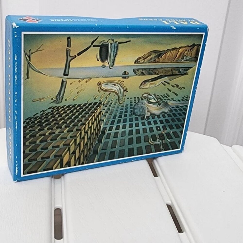 Vintage 1995 Salvador Dali Museum Art Playing Cards 2 Sealed Inside Decks In Box